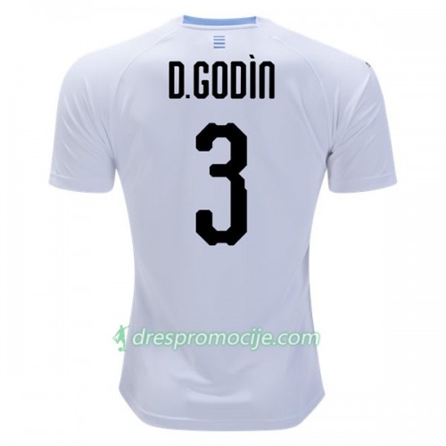 Urugvaj Dres D.Godin 3 Gostujući Svjetsko prvenstvo 2018 Urugvaj Dres D.Godin 3 Gostujući Svjetsko prvenstvo 2018